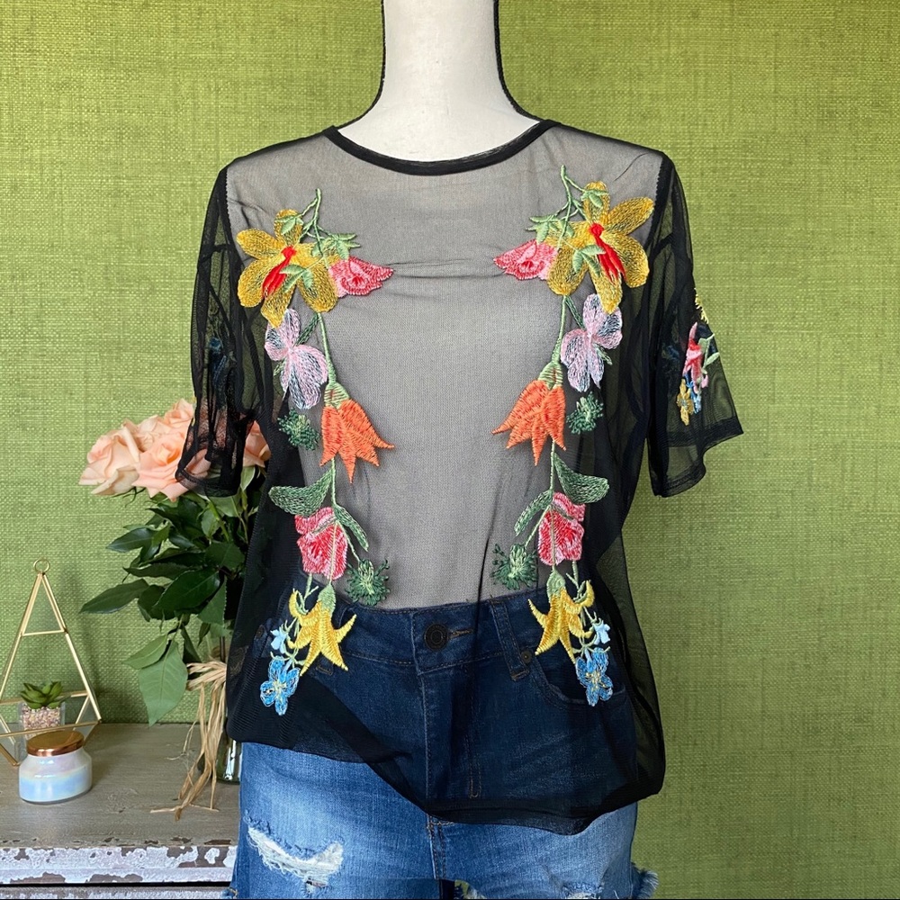 Tulle Black T-shirt